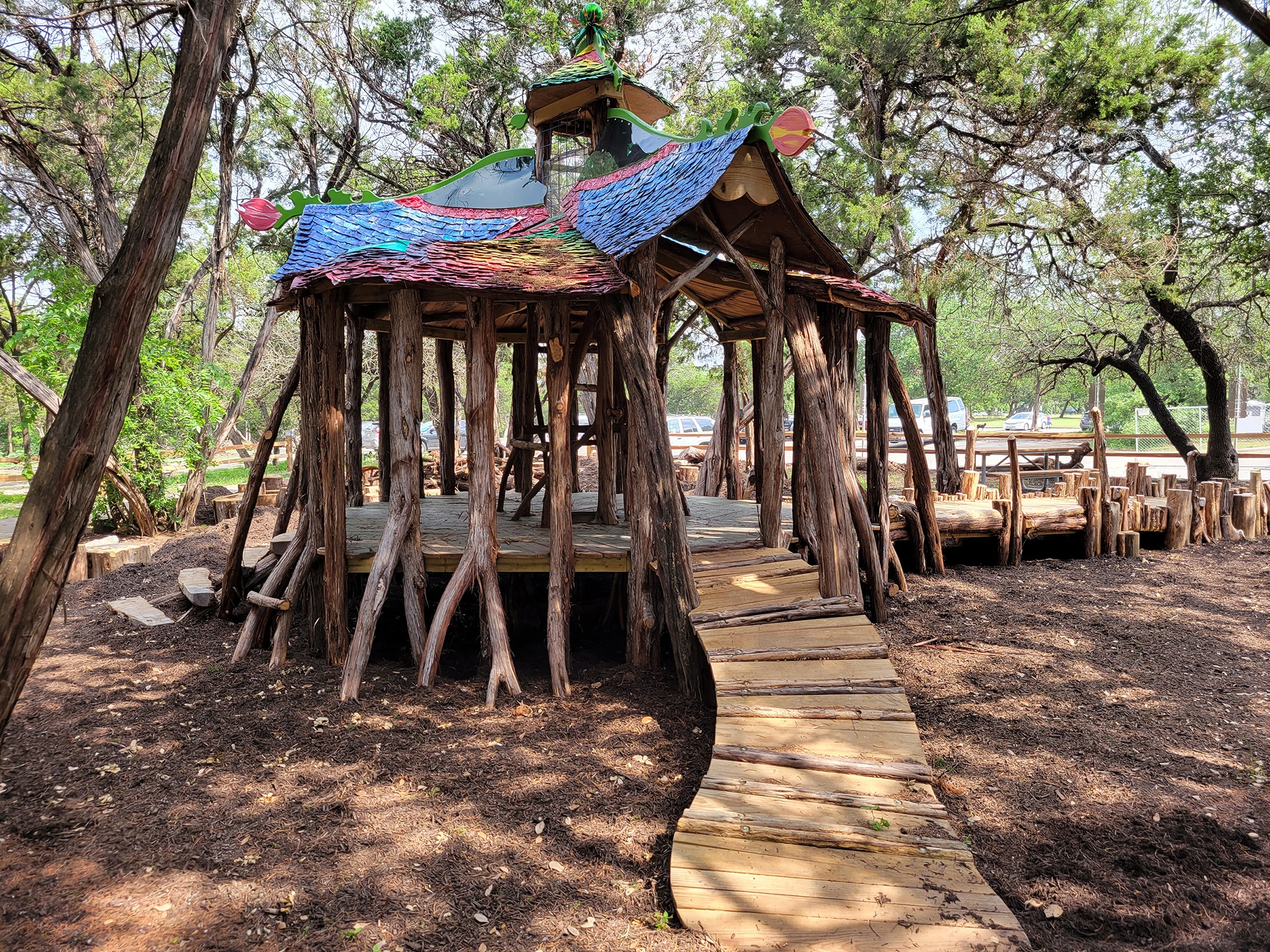 Fairy pavilion at Walnut Creek Metro Park.